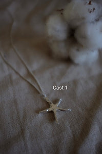 Star Necklace - Recycled Sterling & Fine Silver