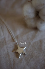 Load image into Gallery viewer, Star Necklace - Recycled Sterling &amp; Fine Silver
