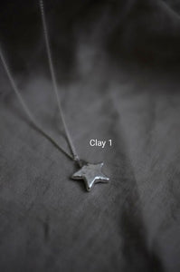 Star Necklace - Recycled Sterling & Fine Silver