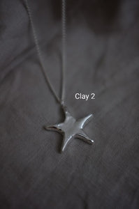 Star Necklace - Recycled Sterling & Fine Silver