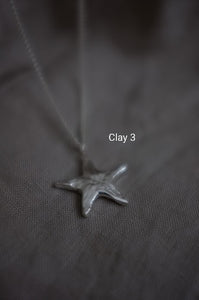 Star Necklace - Recycled Sterling & Fine Silver