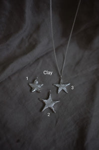 Star Necklace - Recycled Sterling & Fine Silver